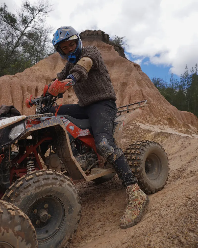 Cuatrimotos en Guatavita: una aventura entre lodo y desierto